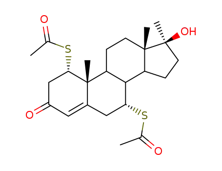 Molecular Structure of 2205-73-4 (tiomesterone)
