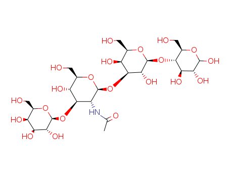 D-Glucose, O-b-D-galactopyranosyl-(1?3)-O-2-(acetylamino)-2-deoxy-b-D-glucopyranosyl-(1?3)-O-b-D-galactopyranosyl-(1?4)-