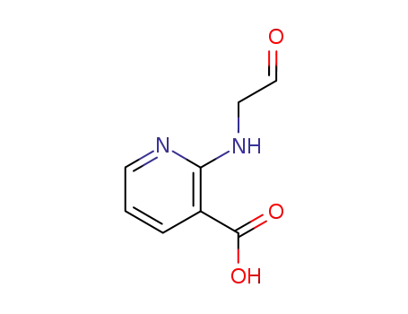 Molecular Structure of 74149-49-8 (N-(3-carboxy-2-pyridyl)aminoacetaldehyde)