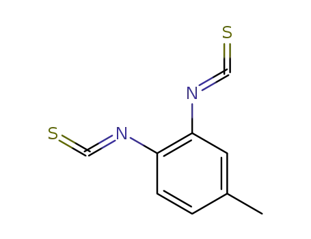 Molecular Structure of 14276-34-7 (4-methyl-<i>o</i>-phenylene diisothiocyanate)