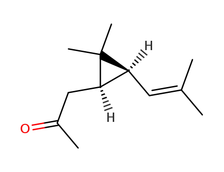 2,2-dimethyl-3-(2-methylprop-1-enyl)-cis-1-acetonylcyclopropane