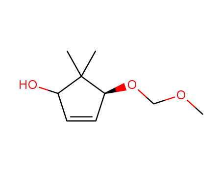 (S)-4-(methoxymethoxy)-5,5-dimethylcyclopent-2-enol