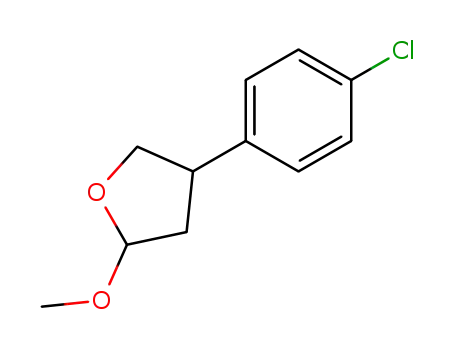 4-(4-chlorophenyl)-2-methoxytetrahydrofuran