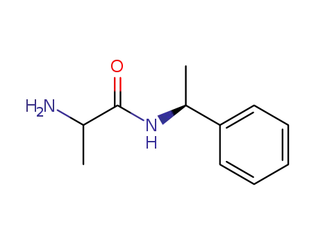 Molecular Structure of 67981-42-4 (Propanamide, 2-amino-N-(1-phenylethyl)-)