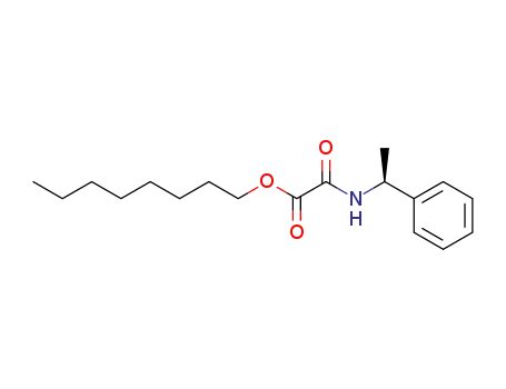 Acetic acid, oxo[(1-phenylethyl)amino]-, octyl ester, (S)-