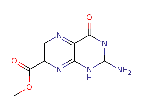 Molecular Structure of 31010-69-2 (7-methoxycarbonylpterin)