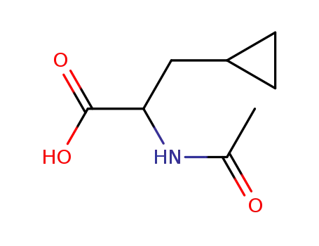 2-아세틸아미노-3-사이클로프로필프로피온산