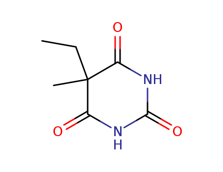 2,4,6(1H,3H,5H)-Pyrimidinetrione,5-ethyl-5-methyl- cas  27653-63-0