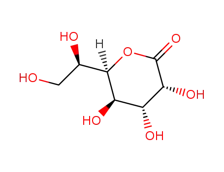 Molecular Structure of 3063-04-5 (D-glycero-D-gulo-heptono-.delta.-lactone)