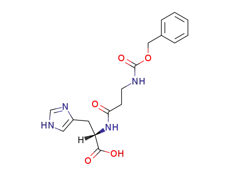 <i>N</i><sup>α</sup>-(<i>N</i>-benzyloxycarbonyl-β-alanyl)-histidine