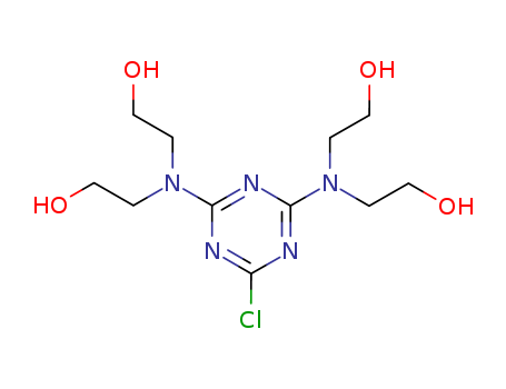 Ethanol,2,2',2'',2'''-[(6-chloro-1,3,5-triazine-2,4-diyl)dinitrilo]tetrakis- (9CI)
