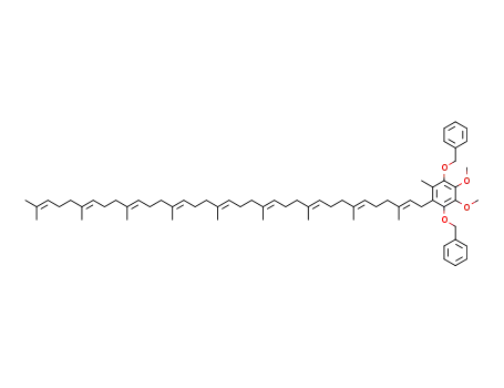 Molecular Structure of 114832-93-8 (1,4-dibenzyloxy-2,3-dimethoxy-5-methyl-6-(3',7',11',15',19',23',27',31',35'-nonamethylhexatriaconta-2'E,6'E,10'E,14'E,18'E,22'E,26'E,30'E,34'-nonaenyl)benzene)