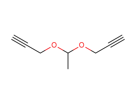 Molecular Structure of 2188-15-0 (Acetaldehyde di-2-propynyl acetal)