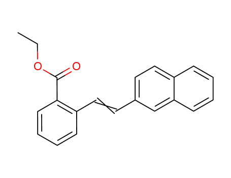 ethyl (Z)-and(E)-2-<2-(naphthalen-2-yl)ethenyl>benzoate