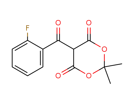 5-(2-fluorobenzoyl)-2,2-dimethyl-1,3-dioxane-4,6-dione