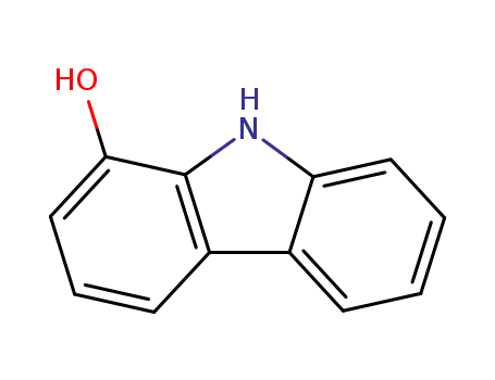 Molecular Structure of 61601-54-5 (1-HYDROXYCARBAZOLE)