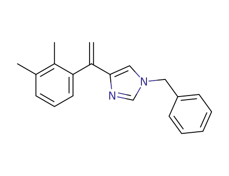 Molecular Structure of 1311376-20-1 (1-benzyl-4-(1-(2,3-dimethylphenyl)vinyl)-1H-imidazole)