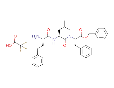L-Phenylalanine, (αS)-α-aminobenzenebutanoyl-L-leucyl-, phenylmethyl ester (monotrifluoroacetate)