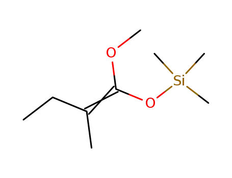 Silane, [(1-methoxy-2-methyl-1-butenyl)oxy]trimethyl-