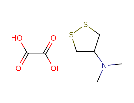 1,2-Dithiolan-4-amine, N,N-dimethyl-, ethanedioate (1:1)