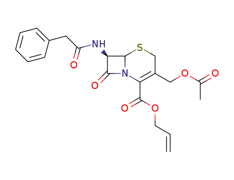 (R)-3-Acetoxymethyl-8-oxo-7-phenylacetylamino-5-thia-1-aza-bicyclo[4.2.0]oct-2-ene-2-carboxylic acid allyl ester