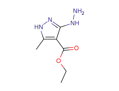 Ethyl 3-hydrazino-5-methyl-1H-pyrazole-4-carboxylate