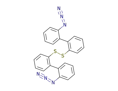 Molecular Structure of 67173-63-1 (bis(2-azido-2'-biphenylyl)disulfide)