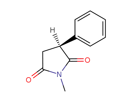 2,5-Pyrrolidinedione, 1-methyl-3-phenyl-, (3S)-