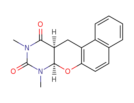 (7aR,11aS)-8,10-Dimethyl-7a,8,11a,12-tetrahydro-7-oxa-8,10-diaza-benzo[a]anthracene-9,11-dione