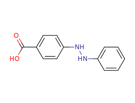 4-(2-phenylhydrazinyl)benzoic acid cas  7400-25-1
