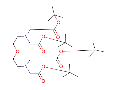 Molecular Structure of 1392307-82-2 (tetra-tert-butyl 2,2'-oxybis(ethylamine)-N,N,N',N'-tetraacetate)