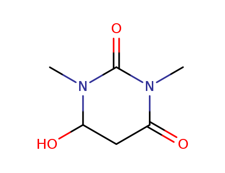 2,4(1H,3H)-Pyrimidinedione, dihydro-6-hydroxy-1,3-dimethyl-