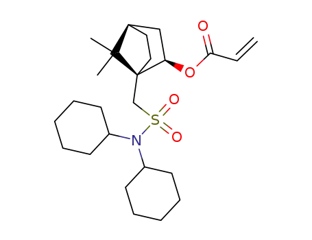 2-exo-acryloyloxy-N,N-dicyclohexylbornane-10-sulfonamide