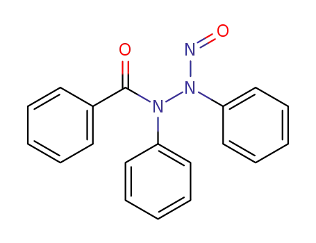 benzoic acid-(<i>N</i>'-nitroso-<i>N</i>,<i>N</i>'-diphenyl-hydrazide)