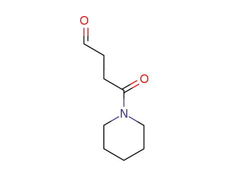 Molecular Structure of 41193-98-0 (1-(4-oxo-butyryl)-piperidine)