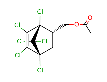 Bicyclo[2.2.1]hept-5-ene-2-methanol,1,4,5,6,7,7-hexachloro-, 2-acetate cas  1085-62-7