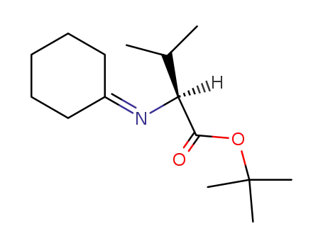 (S)-2-Cyclohexylideneamino-3-methyl-butyric acid tert-butyl ester