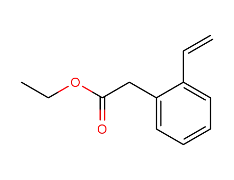 o-ethenylphenylacetic acid ethyl ester