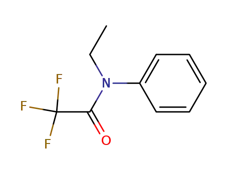 Molecular Structure of 446-96-8 (Acetamide, N-ethyl-2,2,2-trifluoro-N-phenyl-)