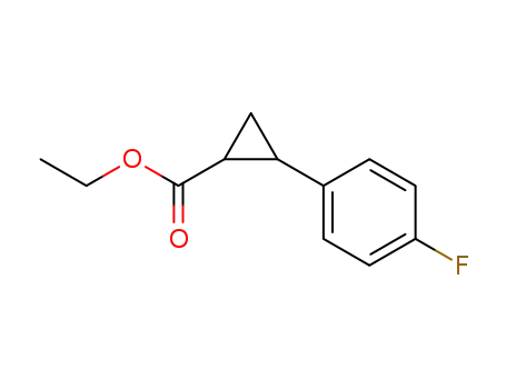 Cyclopropanecarboxylic acid, 2-(4-fluorophenyl)-, ethyl ester