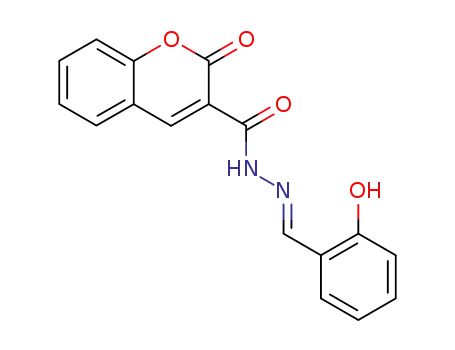 N-(2-hydroxybenzylidene)-N'-(2-oxo-2H-1-benzopyran-3-ylcarbonyl)hydrazine