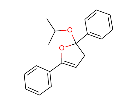 2-Isopropoxy-2,5-diphenyl-2,3-dihydro-furan