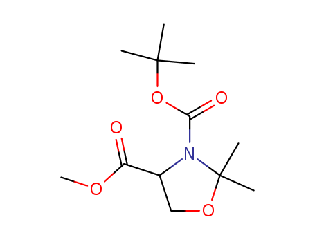 3-tert-Butyl 4-methyl (4R)-2,2-dimethyl-1,3-oxazolidine-3,4-dicarboxylate