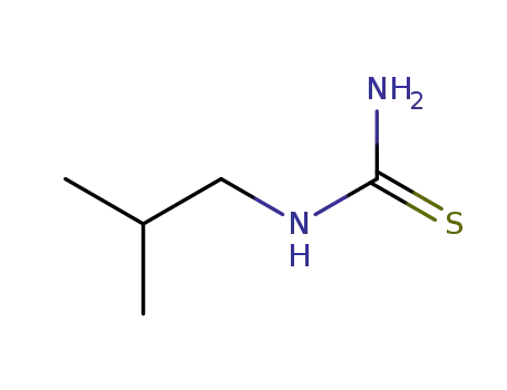 Molecular Structure of 1516-33-2 (ISOBUTYLTHIOUREA)
