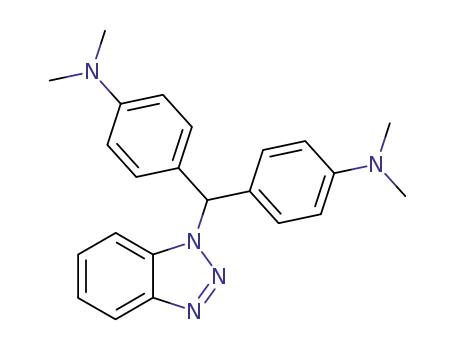 1-ビス[4-(ジメチルアミノ)フェニル]メチル-1H-ベンゾトリアゾール