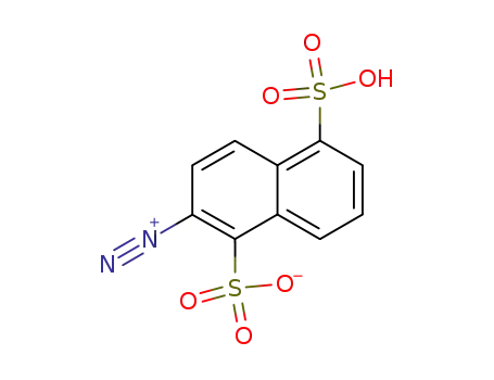 Molecular Structure of 744985-01-1 (1,5-disulfo-naphthalene-2-diazonium-betaine)
