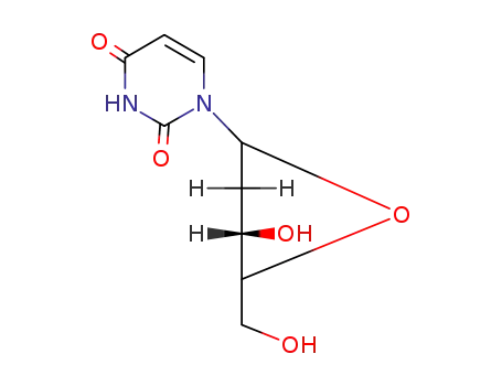 Molecular Structure of 31501-19-6 (2'-DEOXY-L-URIDINE)