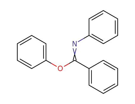 Molecular Structure of 15940-86-0 (N-Phenylbenzimidic acid phenyl ester)