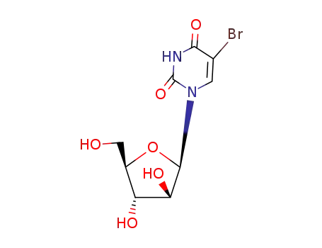 2,4(1H,3H)-피리미딘디온, 1-.베타.-D-아라비노푸라노실-5-브로모-