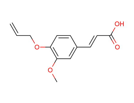 (E)-3-(4-(allyloxy)-3-methoxyphenyl)acrylic acid